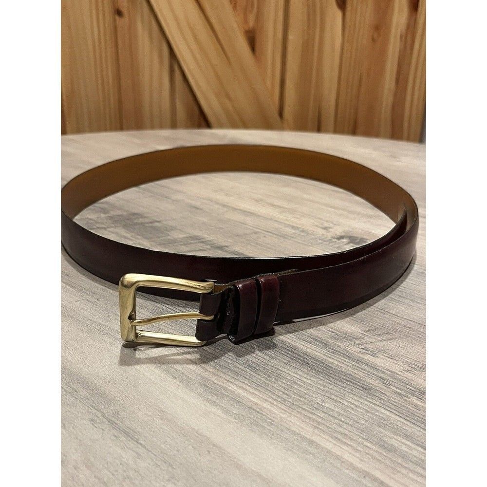 Rolf’s Brown Cowhide Leather Belt Men’s Size 36 Vintage